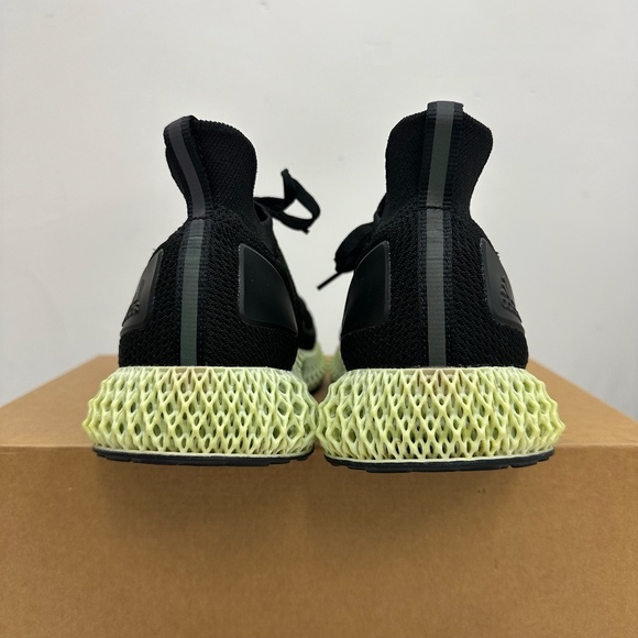~New W/O Box! Mens Adidas Futurecraft 4D \'Core Black\' Runner Athletic Sneakers main image 4